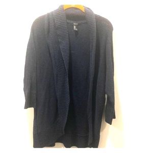 Navy Blue Cardigan